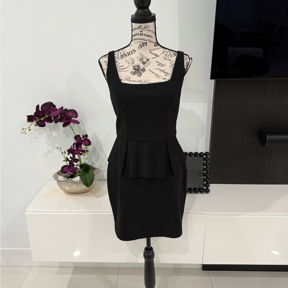 Robbi & Nikki  Elegant Black Mini Dress Sold